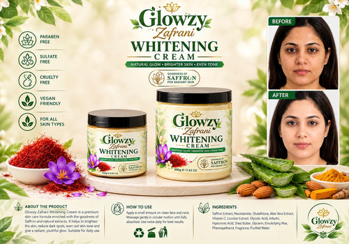 Glowzy Zafrani Brightening Cream (100% Results)
